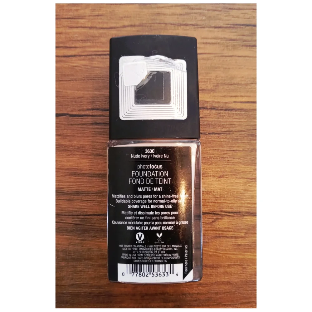 2/$9 or‎ 4/$15 Wet n Wild photofocus Nude Ivory Matte Foundation
